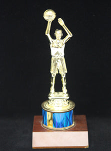 Sports Figure on Wood Base - 1" Riser