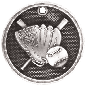 3D Sport Medal - Baseball / Softball