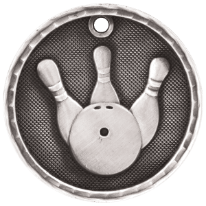 3D Sport Medal - Bowling