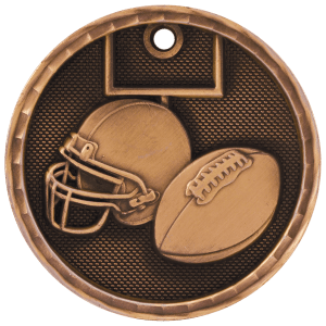 3D Sport Medal - Football