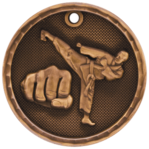 3D Sport Medal - Martial Arts