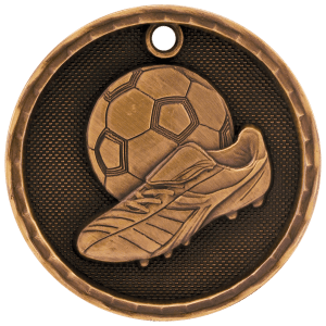 3D Sport Medal - Soccer