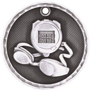3D Sport Medal - Swimming