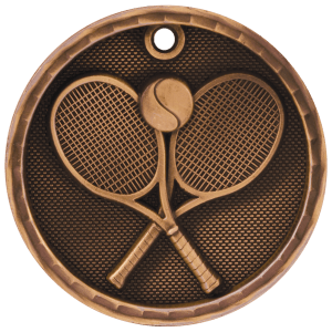 3D Sport Medal - Tennis