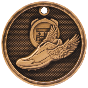 3D Sport Medal - Track