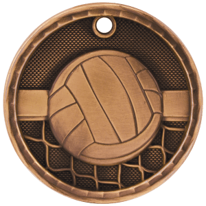 3D Sport Medal - Volleyball