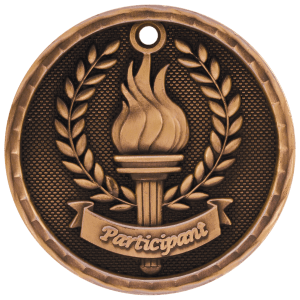 3D Academic Medal - Participant