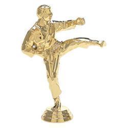 Sports Figure on Wood Base