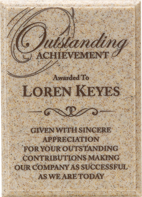 AcrylaStone Outdoor Plaques