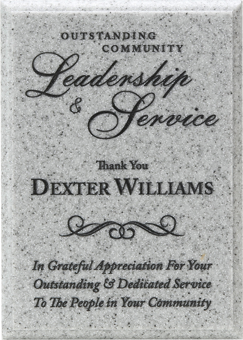AcrylaStone Outdoor Plaques