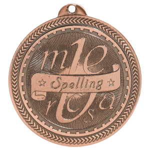 BriteLaser Medal - Spelling