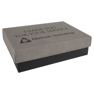 Laserable Leatherette Gift Boxes