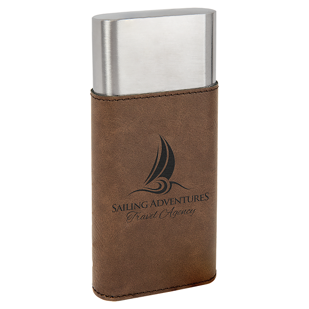 Laserable Leatherette Cigar Cases with Cutters