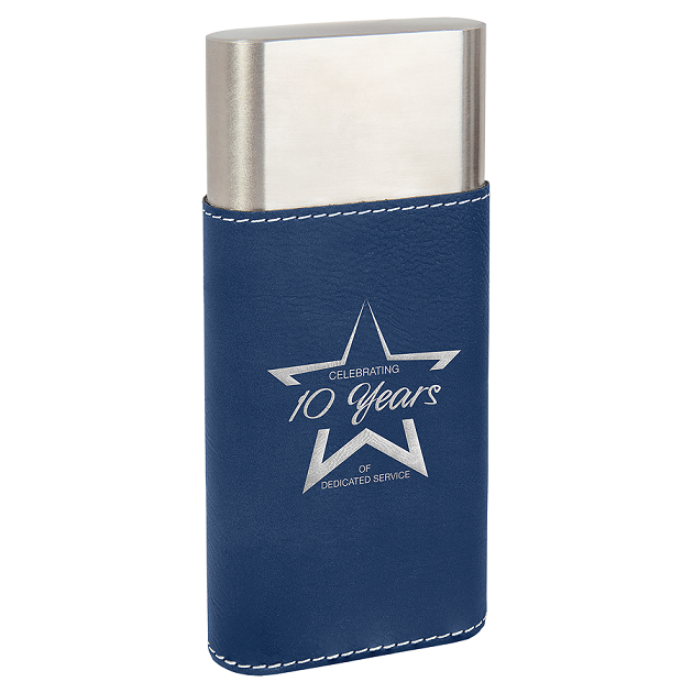 Laserable Leatherette Cigar Cases with Cutters