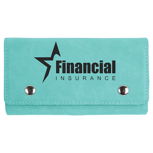 Laserable Leatherette Card & Dice Set