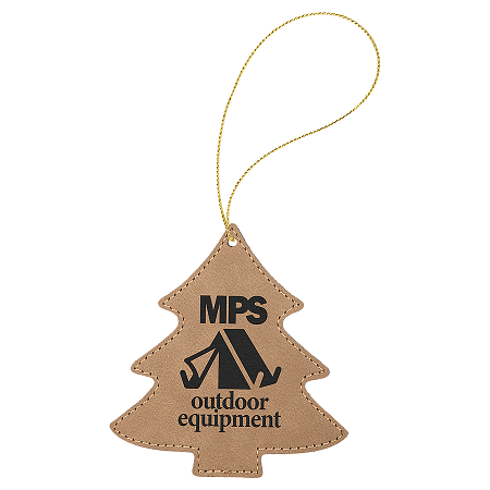 Leatherette Tree Ornaments