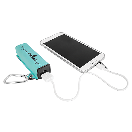 Leatherette Power Bank