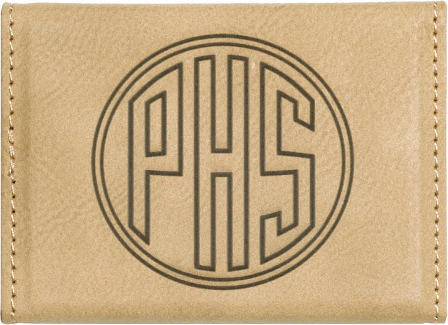Leatherette Hard Card Cases
