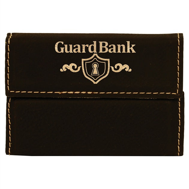 Leatherette Hard Card Cases