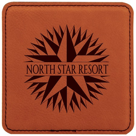 Leatherette Coasters