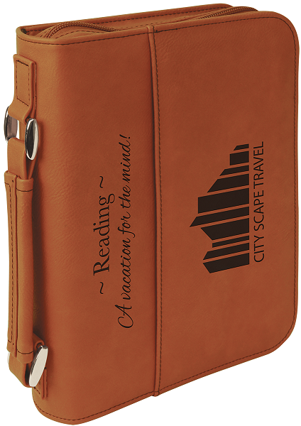 Leatherette Book/Bible Covers with Zipper
