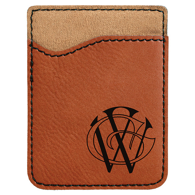Laserable Leatherette Phone Wallets