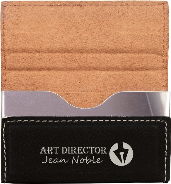 Leatherette Hard Card Cases
