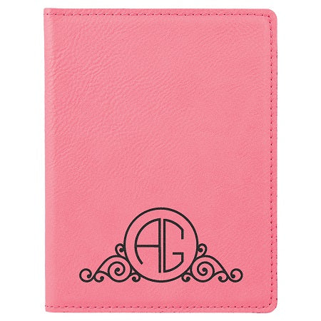 Laserable Leatherette Passport Holders