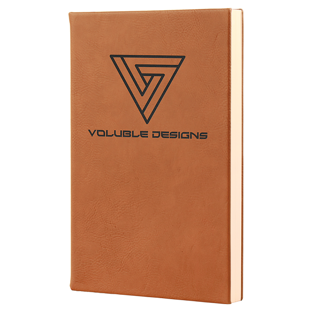 Laserable Leatherette Journals