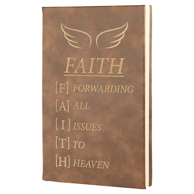 Laserable Leatherette Journals