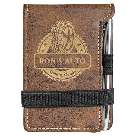 Leatherette Pad/Pen