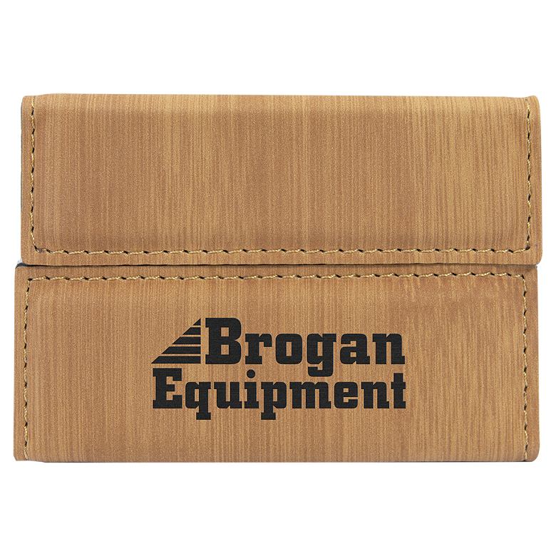 Leatherette Hard Card Cases