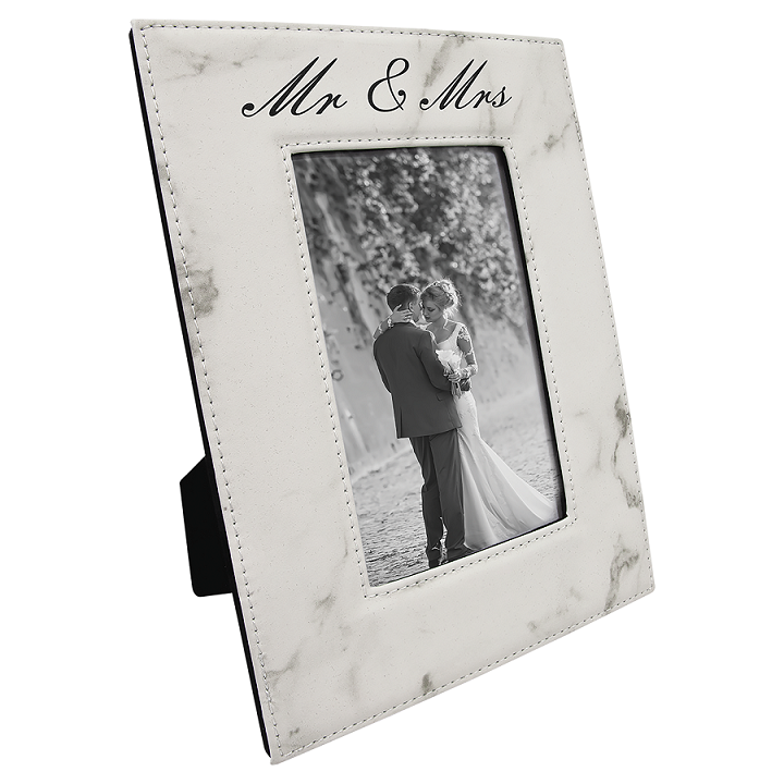 Laserable Leatherette Photo Frames