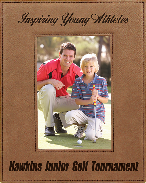 Laserable Leatherette Photo Frames