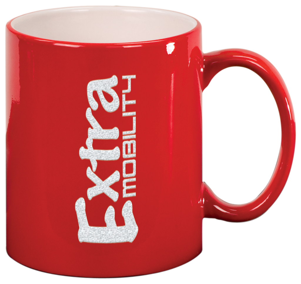 LazerMug 11 oz Round Laserable Ceramic Mugs