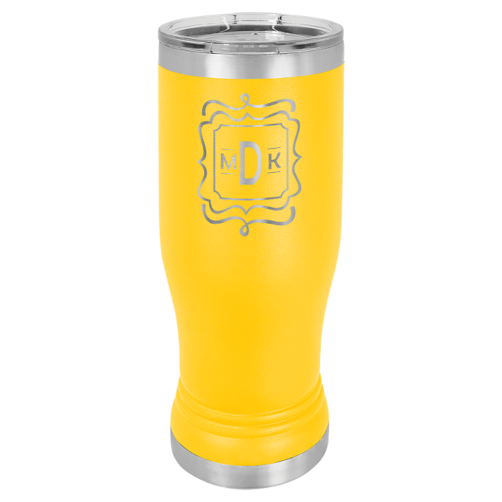 Polar Camel 14 oz Pilsner w/ Clear Lid