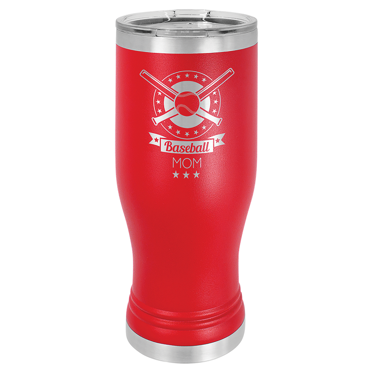 Polar Camel 14 oz Pilsner w/ Clear Lid