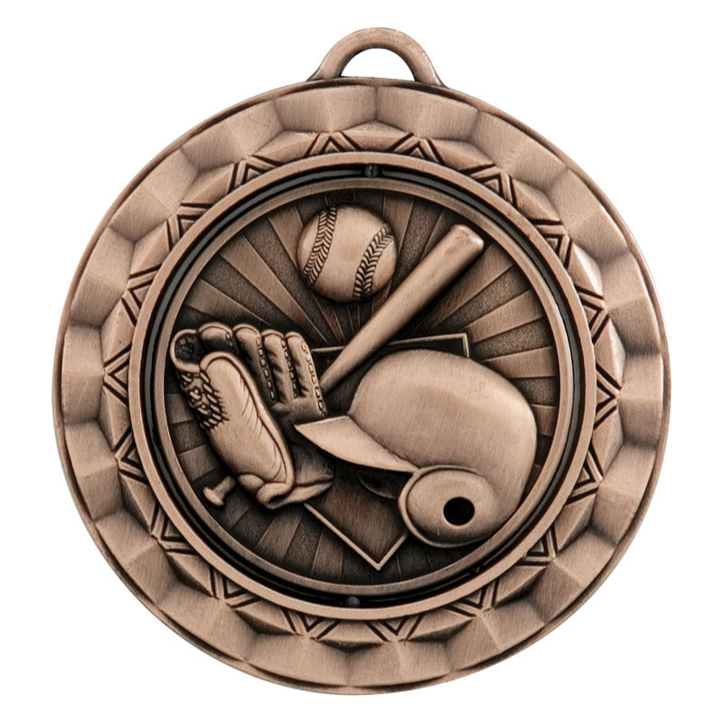 Spinner Medal - Baseball