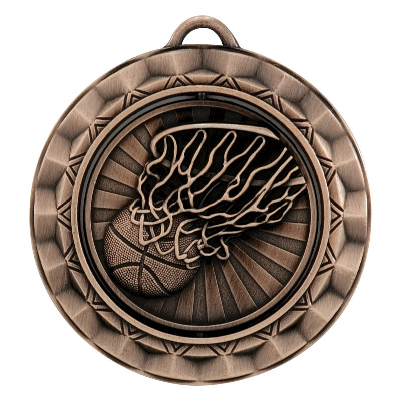 Spinner Medal - Basketball