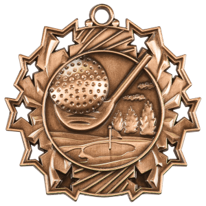Ten Star Medal - Golf