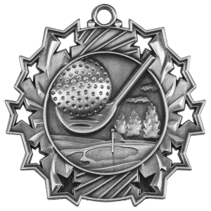 Ten Star Medal - Golf