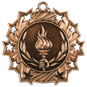 Ten Star Medal - Victory Torch