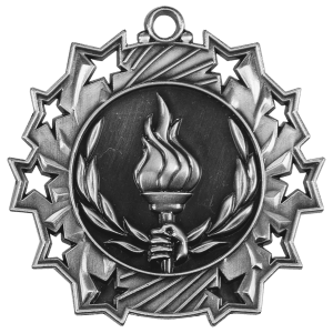 Ten Star Medal - Victory Torch