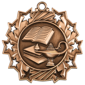 Ten Star Medal - Lamp of Knowledge