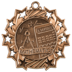 Ten Star Medal - Math
