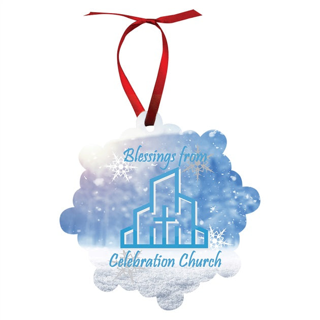 Gloss Aluminum Ornament