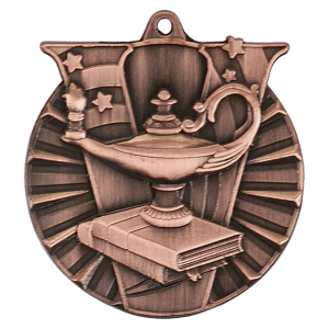 Victory Medal - Lamp of Knowledge