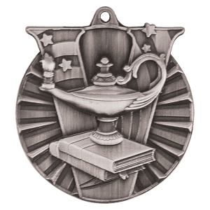 Victory Medal - Lamp of Knowledge