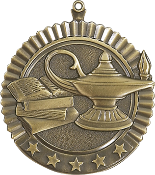 Lamp of Knowledge Star Medal