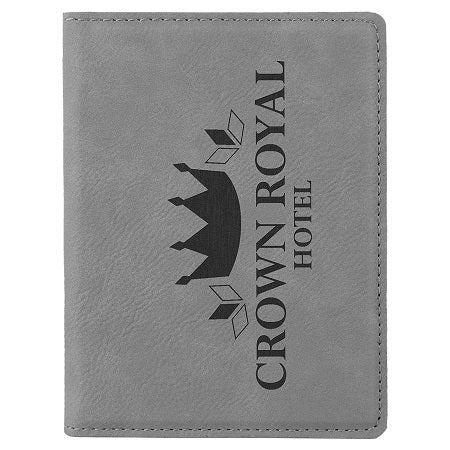 Laserable Leatherette Passport Holders